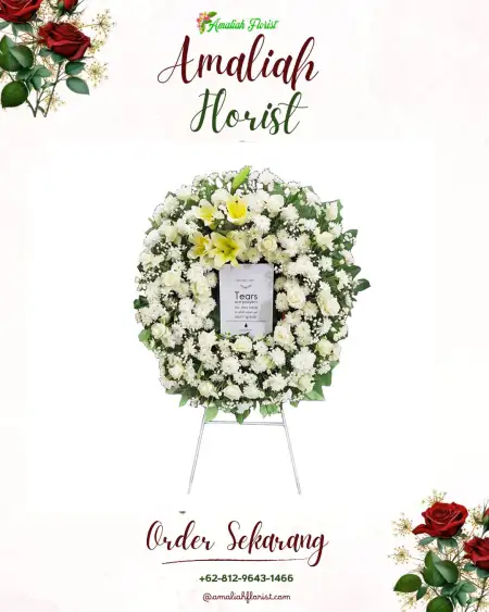 Krans Bunga Duka Fitu