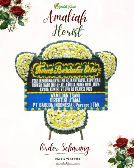 Papan Bunga Duka Fitu